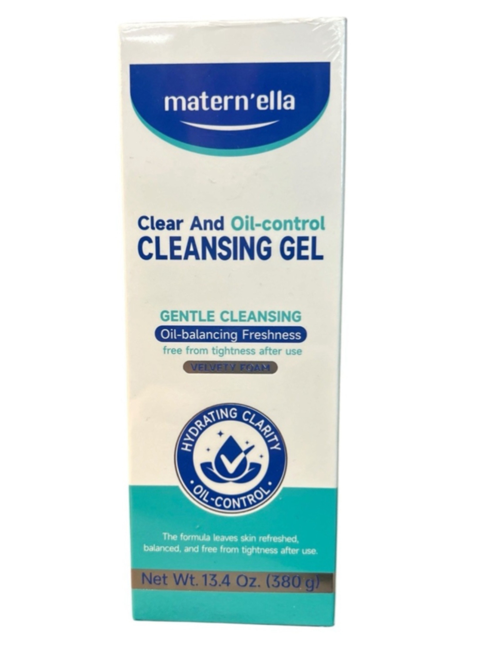 Matern'ella Cleansing Gel Clear Oil Controlled 13.4 Oz